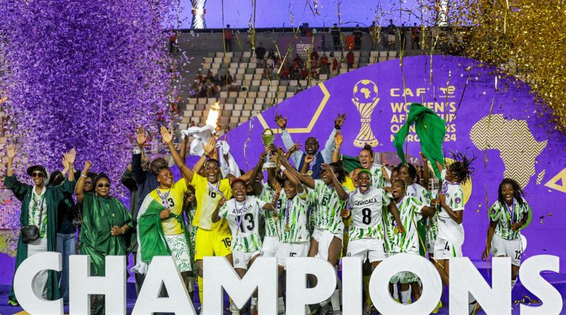 The Super Falcons of Nigeria at the WAFCON